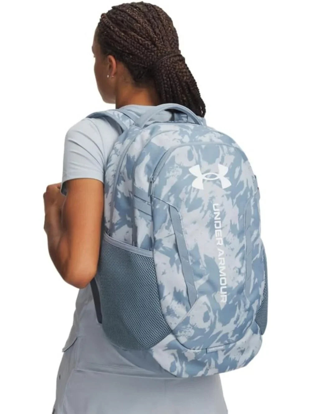 Stylish Unisex Blue Backpack, Durable & Spacious for School or Travel, OSFM